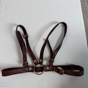 Brown and Gold Camera Harness Straps